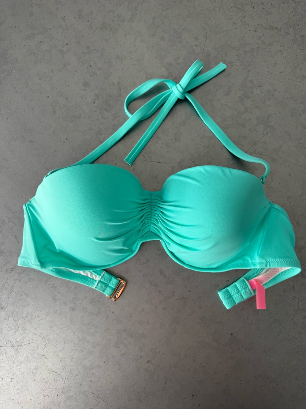 Victoria's Secret Turquoise Bandeau Bikini Top